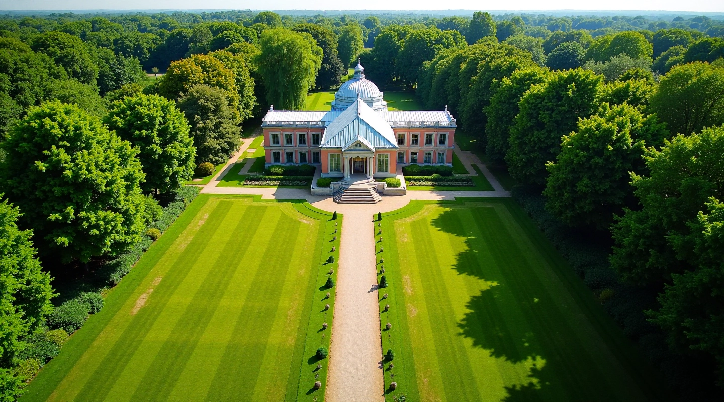 Apleisti dvarai su orangerijomis ir gamtos takais